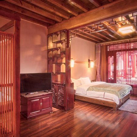 Bed and Breakfast Shaxi Aoding Courtyard Jianchuan Экстерьер фото