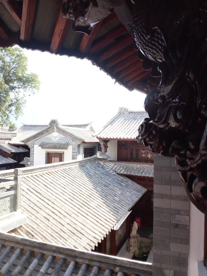Bed and Breakfast Shaxi Aoding Courtyard Jianchuan Экстерьер фото