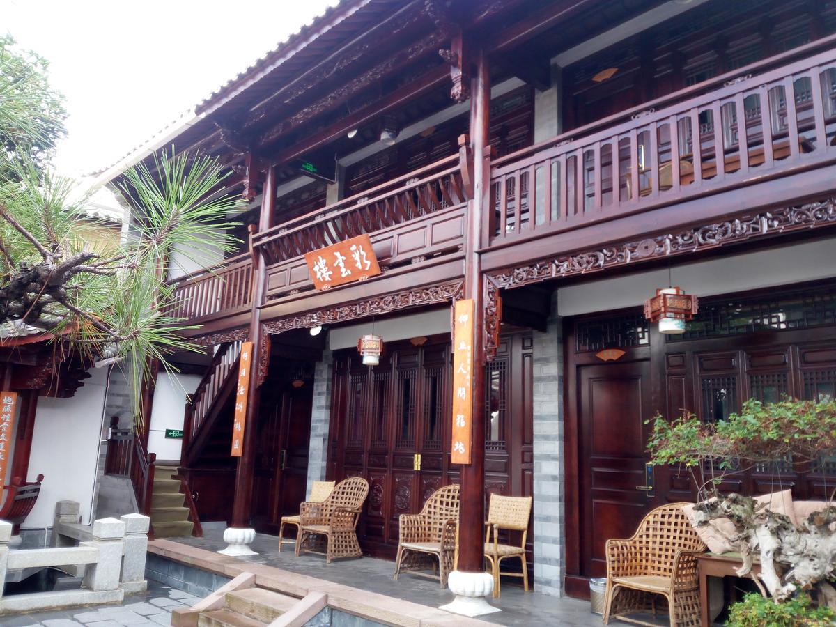 Bed and Breakfast Shaxi Aoding Courtyard Jianchuan Экстерьер фото