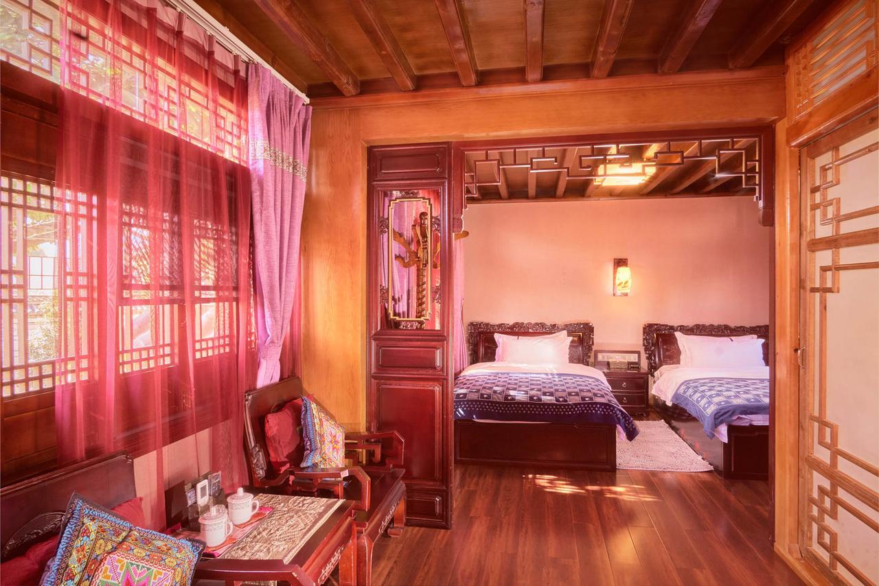 Bed and Breakfast Shaxi Aoding Courtyard Jianchuan Экстерьер фото