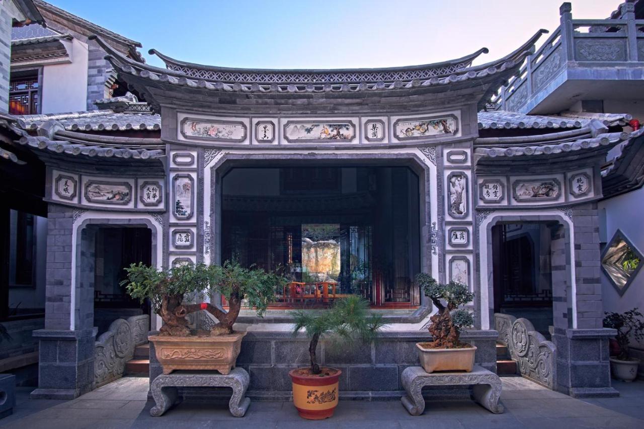 Bed and Breakfast Shaxi Aoding Courtyard Jianchuan Экстерьер фото